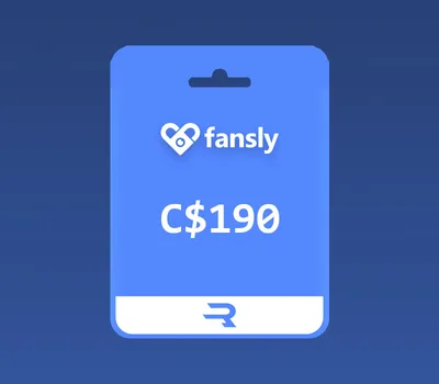 Rewarble Fansly CAD 190 Gift Card — лицензионный ключ