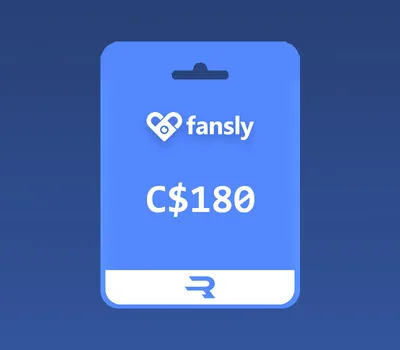 Rewarble Fansly CAD 180 Gift Card — лицензионный ключ