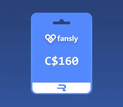 Rewarble Fansly CAD 160 Gift Card — лицензионный ключ