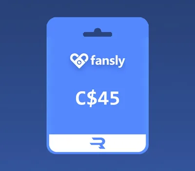 Rewarble Fansly CAD 45 Gift Card — лицензионный ключ