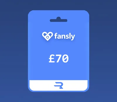 Rewarble Fansly GBP 70 Gift Card — лицензионный ключ