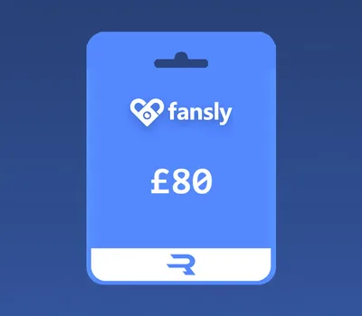 Rewarble Fansly GBP 80 Gift Card — лицензионный ключ