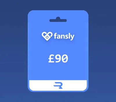 Rewarble Fansly GBP 90 Gift Card — лицензионный ключ