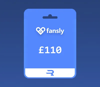 Rewarble Fansly GBP 110 Gift Card — лицензионный ключ