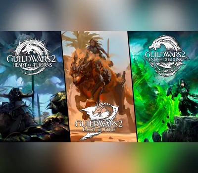 Guild Wars 2: Elder Dragon Saga Collection PC Steam CD Key — лицензионный ключ