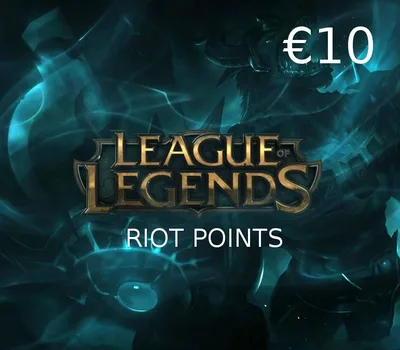 League of Legends 10 EUR Prepaid RP Card AT — лицензионный ключ