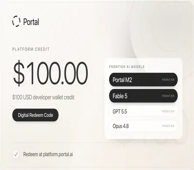 Fable 5 AI - Portal AI Model Credit 100 USD (GPT 5.5) Activation Code