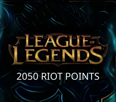 League of Legends 2050 RP Prepaid Card US — лицензионный ключ