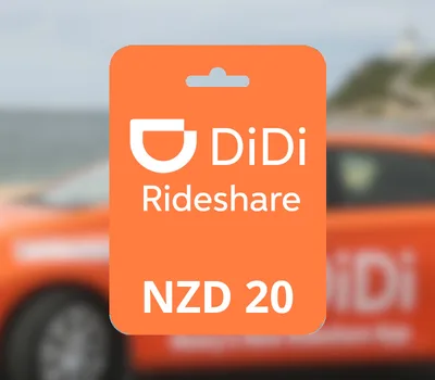 Didi Rideshare NZD 20 Gift Card NZ — лицензионный ключ