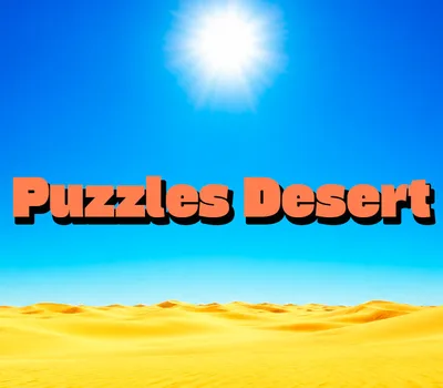 Puzzles Desert PC Steam CD Key — лицензионный ключ