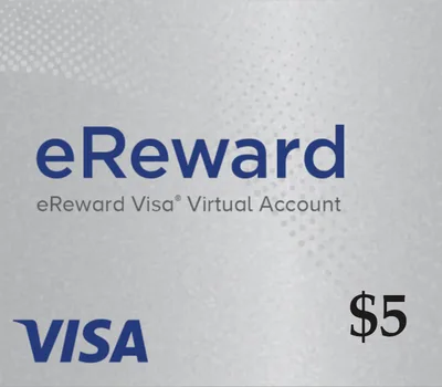 Prepaid Visa eReward USD 5 Gift Card US — лицензионный ключ
