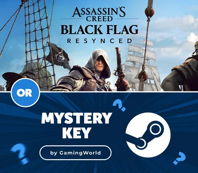 Assassin's Creed Black Flag Resynced Deluxe Edition Xbox Series X|S or Mystery Steam CD Key by GamingWorld — лицензионный ключ