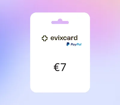 EvixCard PayPal EUR 7 Gift Card — лицензионный ключ