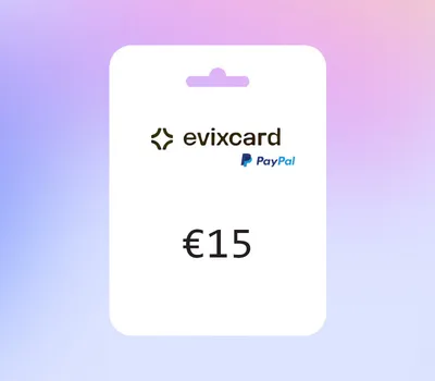 EvixCard PayPal EUR 15 Gift Card — лицензионный ключ