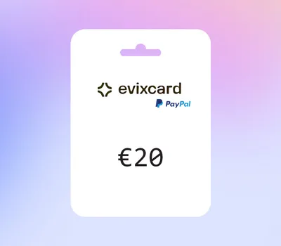 EvixCard PayPal EUR 20 Gift Card — лицензионный ключ