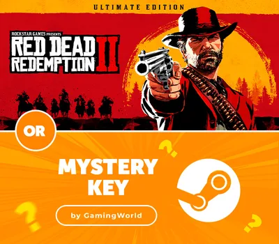 Red Dead Redemption 2 Ultimate Edition Rockstar or Mystery Steam CD Key by GamingWorld — лицензионный ключ