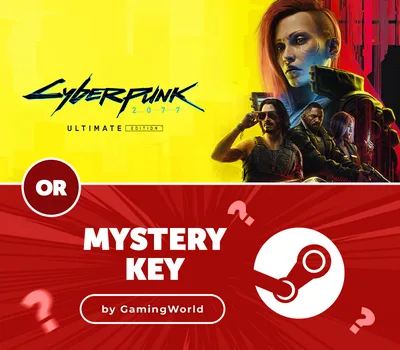 Cyberpunk 2077 Ultimate Edition GOG CD Key or Mystery Steam CD Key by GamingWorld — лицензионный ключ