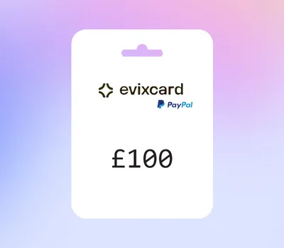 EvixCard PayPal GBP 100 Gift Card — лицензионный ключ