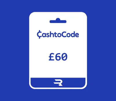 Rewarble CashtoCode GBP 60 Gift Card UK — лицензионный ключ