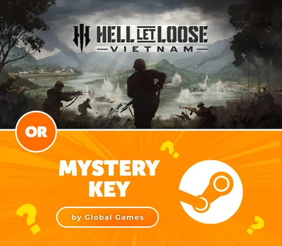 Hell Let Loose: Vietnam EU PC Steam CD Key or Mystery Steam CD Key by Global Games — лицензионный ключ