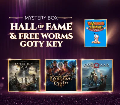 Hall of Fame Mystery Box + FREE Worms GOTY Key